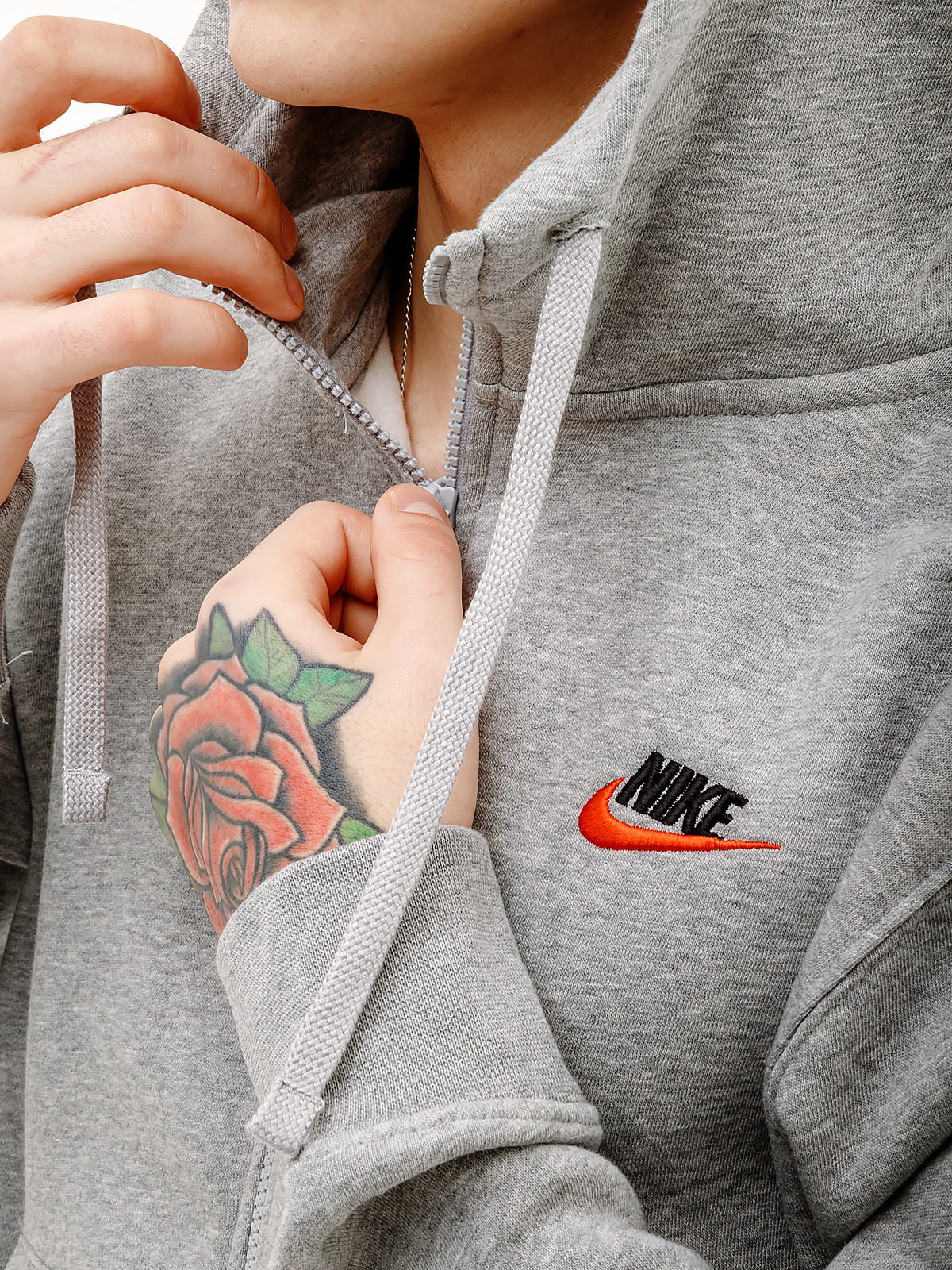 Кофта Nike CLUB DT HOODIE FZ BB DQ8384-064
