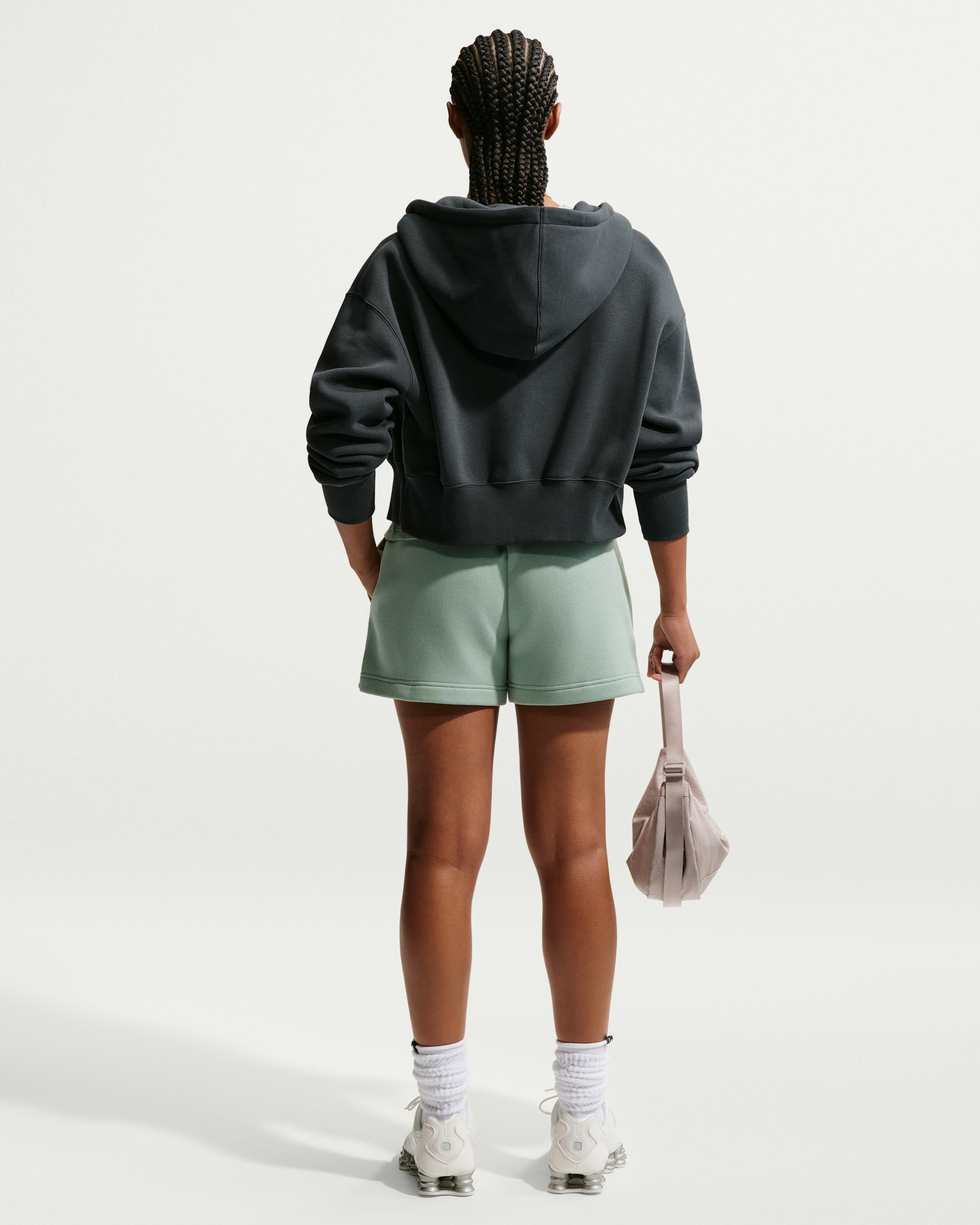 Шорти Nike W NSW PHNX FLC MR STD 4IN SHRT IH2108-007