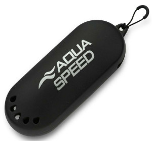 Чохол для окулярів Aqua Speed Silicone goggle case чорний Уні OFSM 633-07