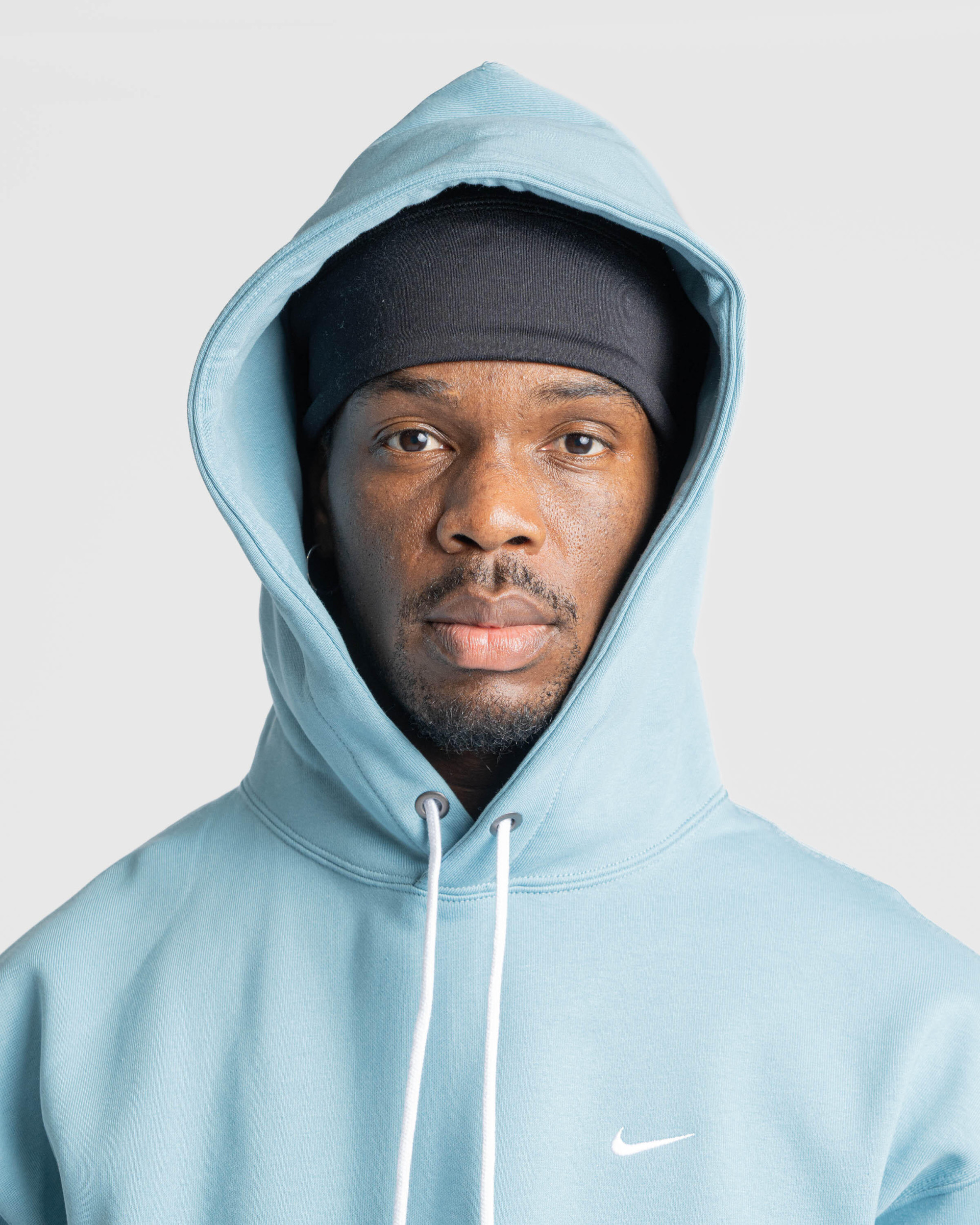 Худі чоловіче Nike Solo Swoosh Light Blue DX1355-464