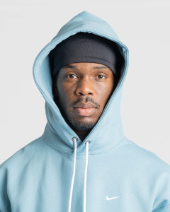 Худі чоловіче Nike Solo Swoosh Light Blue DX1355-464