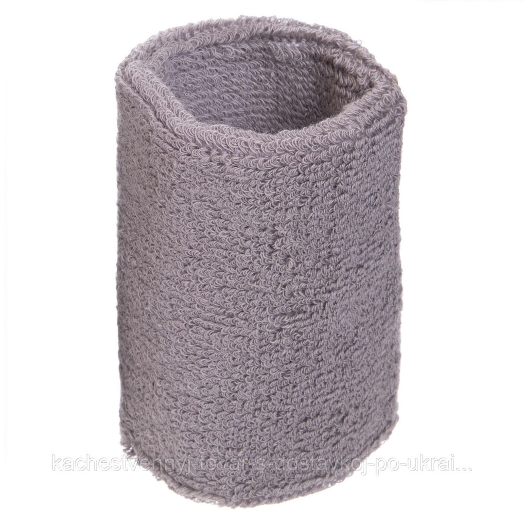 Напульсник махровий серый (1шт) BC-2963-GR Сірий 1SIZE (88219) BC-2963-GR
