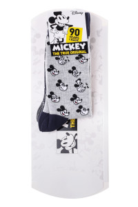 Шкарпетки MICKEY 90 YEARS OF IMAGINATION/TETE MICKEY + 90 AN синій, сірий Діт 39-42 93154162-2