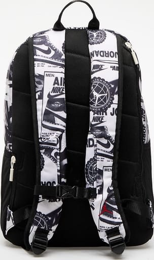 Рюкзак Nike Jordan JAM AIR PATROL BACKPACK 27L білий, чорний Чол 48 х 30 х 16 см MA0924-X27