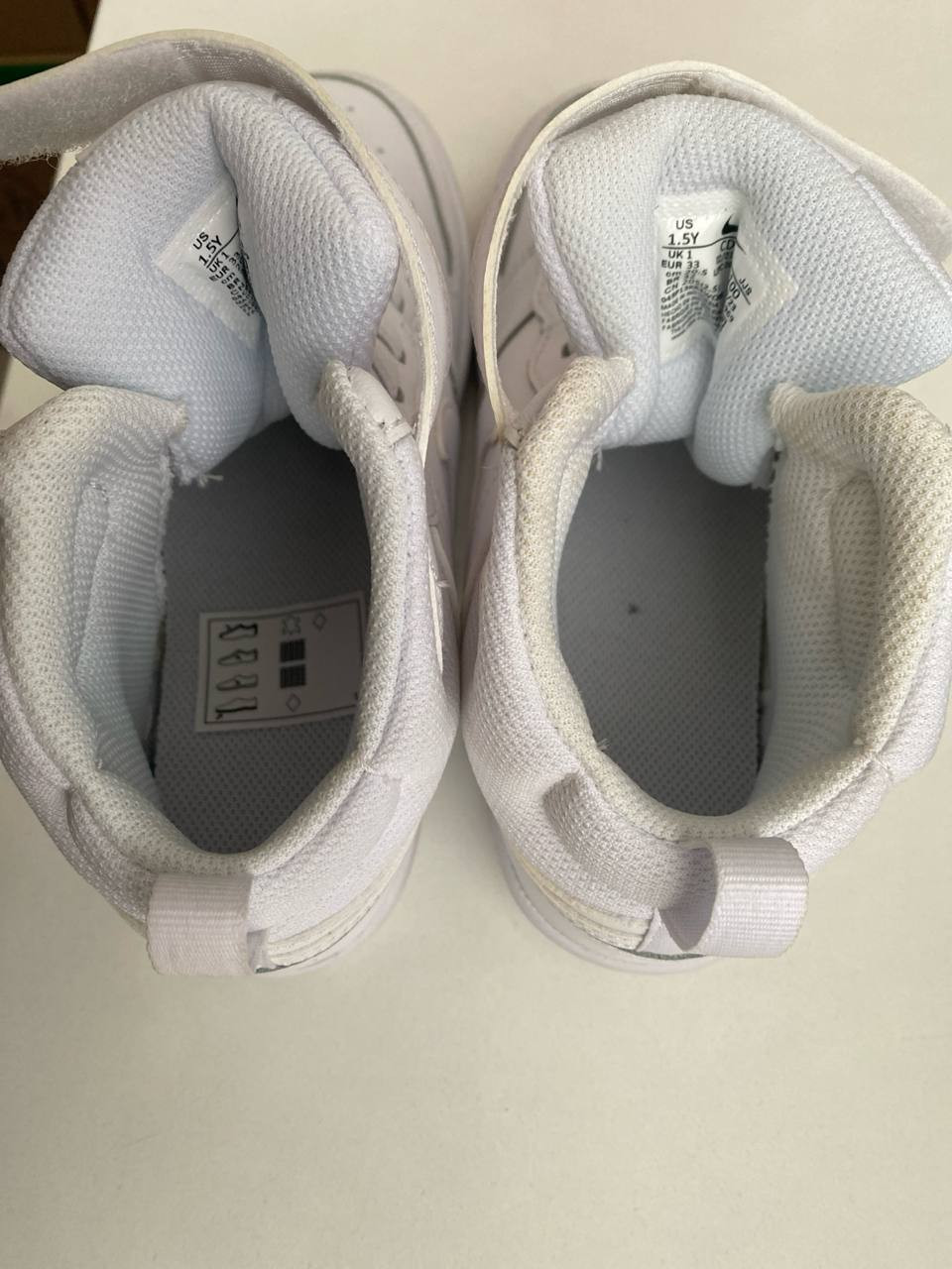 Кросівки Nike COURT BOROUGH MID 2 (PSV) (Клас А) CD7783-100-R