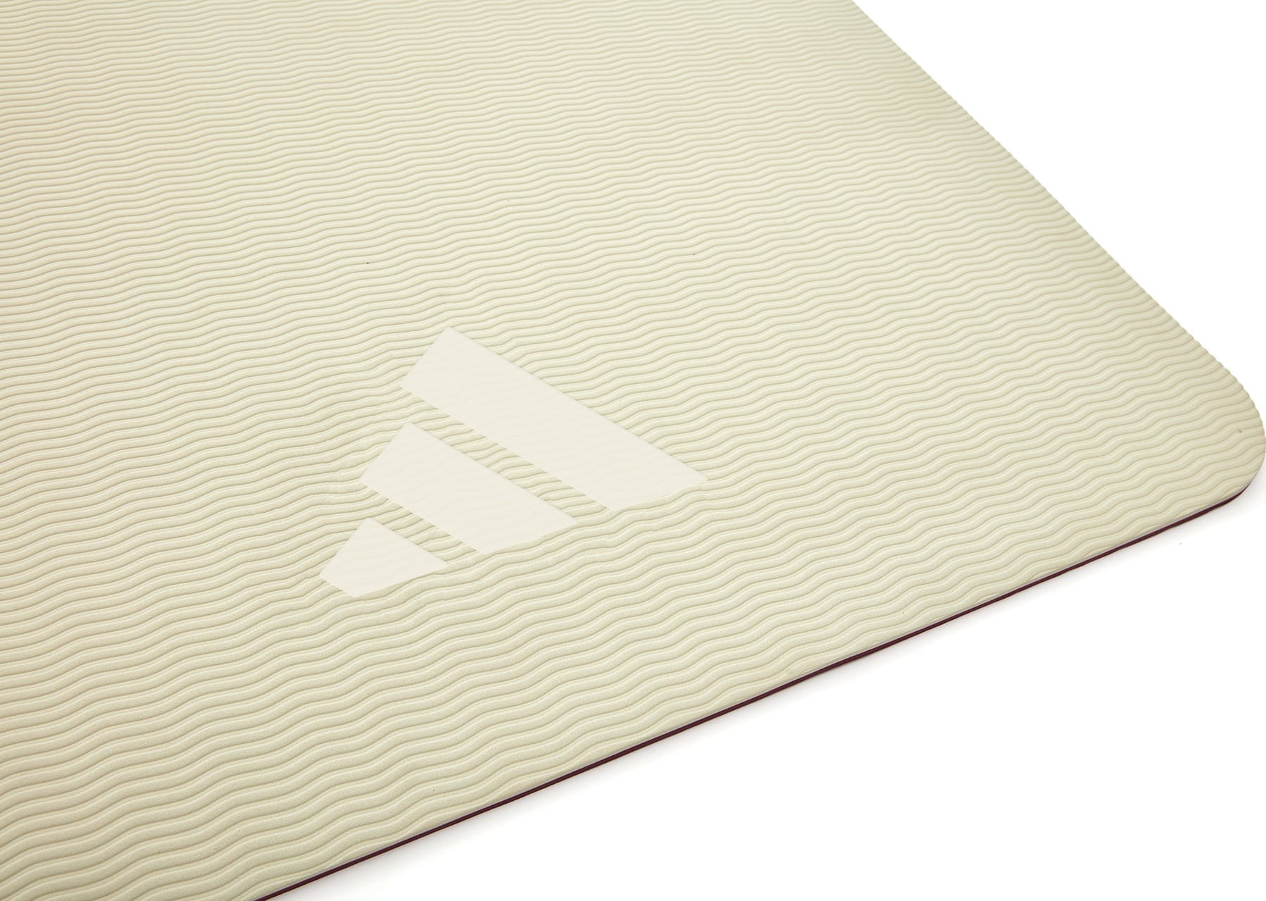 Килимок для йоги Adidas Double Sided Yoga Mat бежевий, темно-рожевий Уні 176 х 61 х 0,6 см ADYG-10400WP-NL