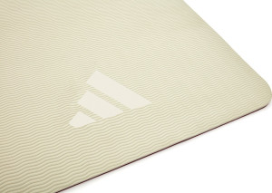 Килимок для йоги Adidas Double Sided Yoga Mat бежевий, темно-рожевий Уні 176 х 61 х 0,6 см ADYG-10400WP-NL