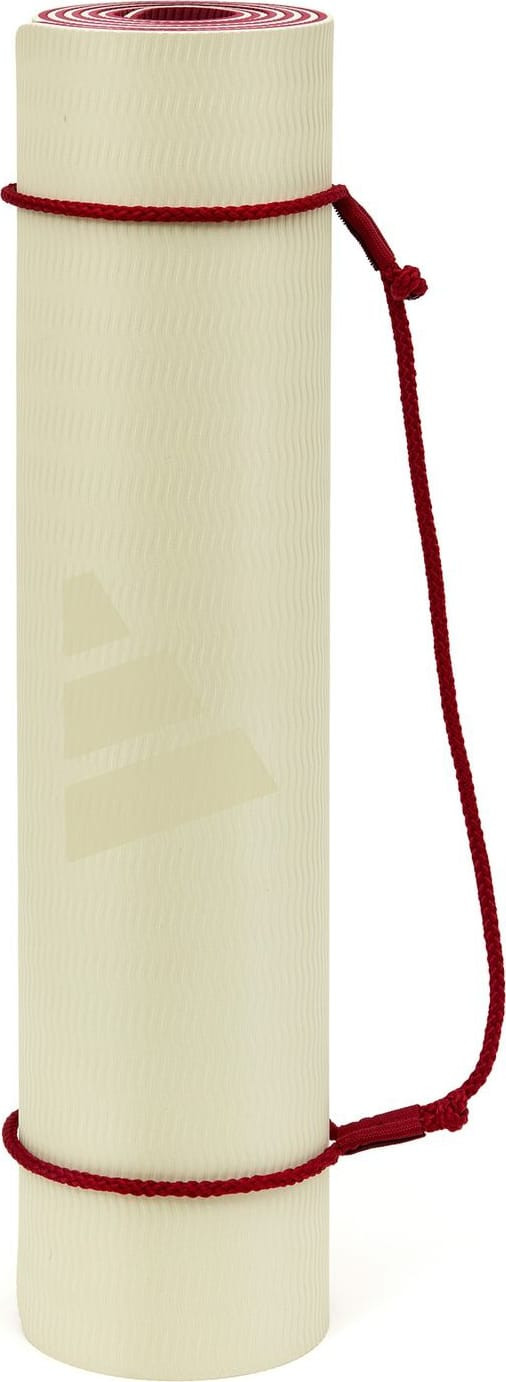 Килимок для йоги Adidas Double Sided Yoga Mat бежевий, темно-рожевий Уні 176 х 61 х 0,6 см ADYG-10400WP-NL