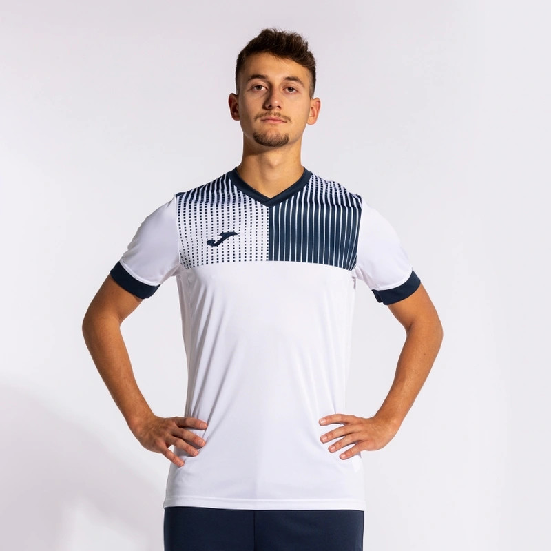 Футболка Joma ECO SUPERNOVA біло-темно-синя 103128.203 103128.203