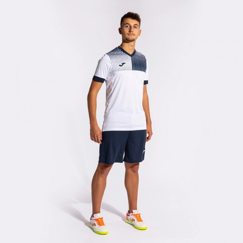 Футболка Joma ECO SUPERNOVA біло-темно-синя 103128.203 103128.203