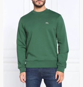 Кофта Lacoste Logo Sweatshirt green SH9608 51 SMI