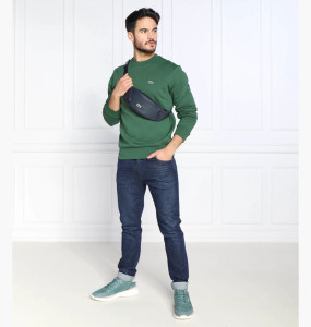Кофта Lacoste Logo Sweatshirt green SH9608 51 SMI