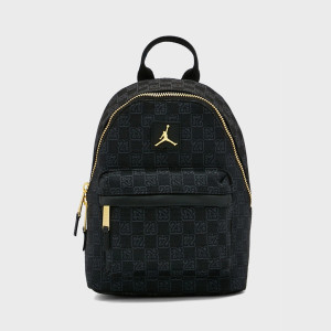 Рюкзак Nike Jordan Monogram Mini Backpack Black Gold 7A0761-023