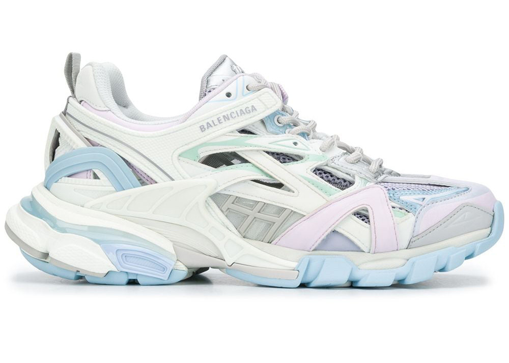 Кросівки (WMNS) Balenciaga Track.2 Sneaker 'White Light Blue' 568615W2GN39045