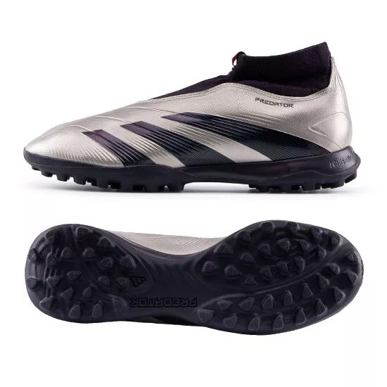 Сороконіжки унісекс Adidas Predator League Laceless Turf Soccer Shoes IF6384