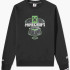 Кофта AAPE By A Bathing Ape x Minecraft logo sweatshirt in black AAP SE M9564XX