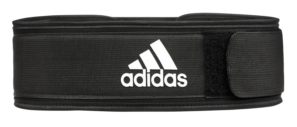 Пояс для важкої атлетики Adidas Essential Weightlifting Belt чорний Уні XS (62-75 см) ADGB-12252