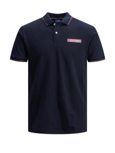 Поло JORLONDONS POLO SS UK 12186392 Navy Blazer Jack&Jones L Темно-синій 12186392NAVYBLAZER