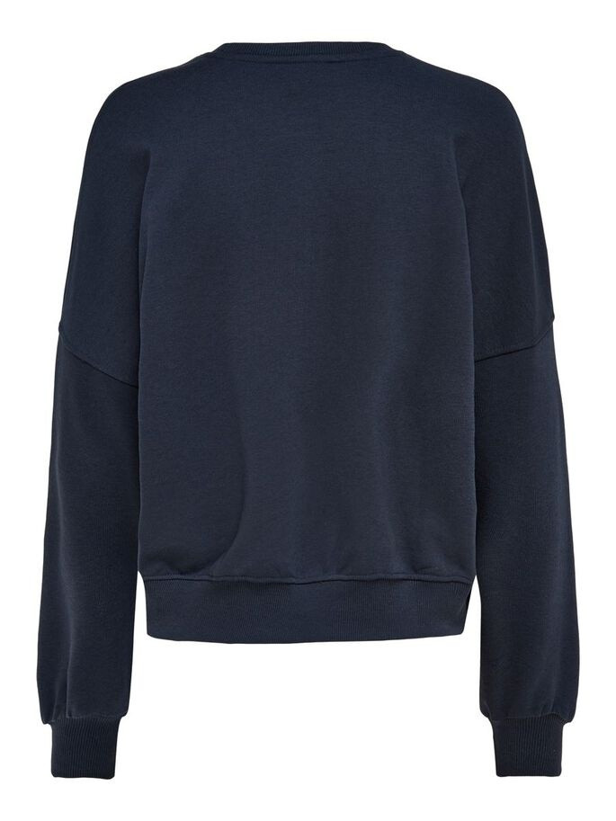 Толстовка ONLEDITH LIFE L/S O-NECK SWT 15225077 Night Sky ONLY M Темно-синій 15225077NightSky