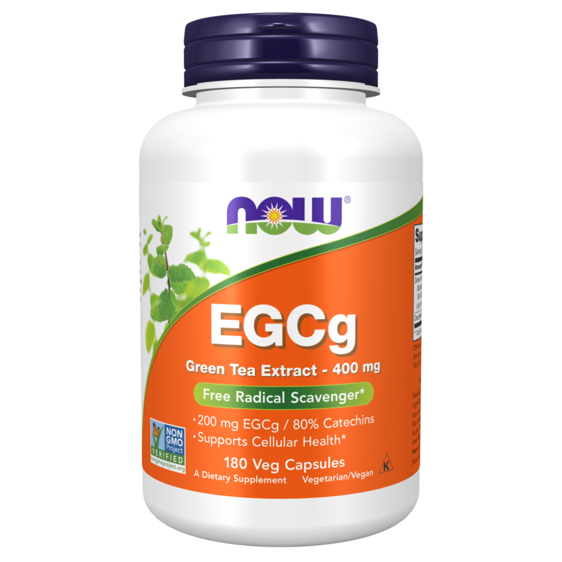 Капсули EGCg Green Tea Extract 400mg - 180 vcaps 2022-10-2653