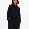 Толстовка ONLFEEL LIFE L/S ZIP HOOD SWT 15240765-Black ONLY L Чорний 15240765-BLACK