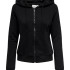 Толстовка ONLFEEL LIFE L/S ZIP HOOD SWT 15240765-Black ONLY L Чорний 15240765-Black