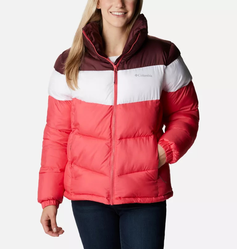 Куртка Puffect™ Color Blocked Jacket 1955101CLB-673 Columbia S (44) Розовий 1955101CLB-673