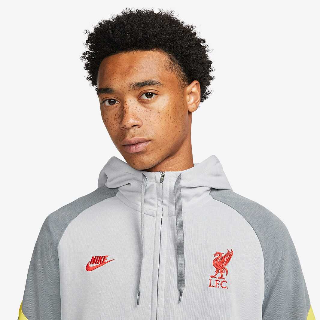 Худі чоловіче Nike Liverpool Fc Travel Fleece Grey DB7824-016