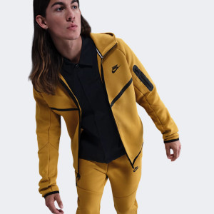 Толстовка чоловіча Nike Tech Fleece Fz Wr Yellow HV0949-352