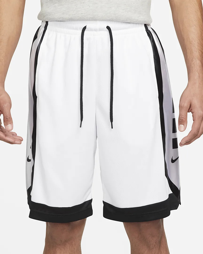Шорти M NK DF ELITE 10IN SHORT DH7142-100 Nike L Білий DH7142-100