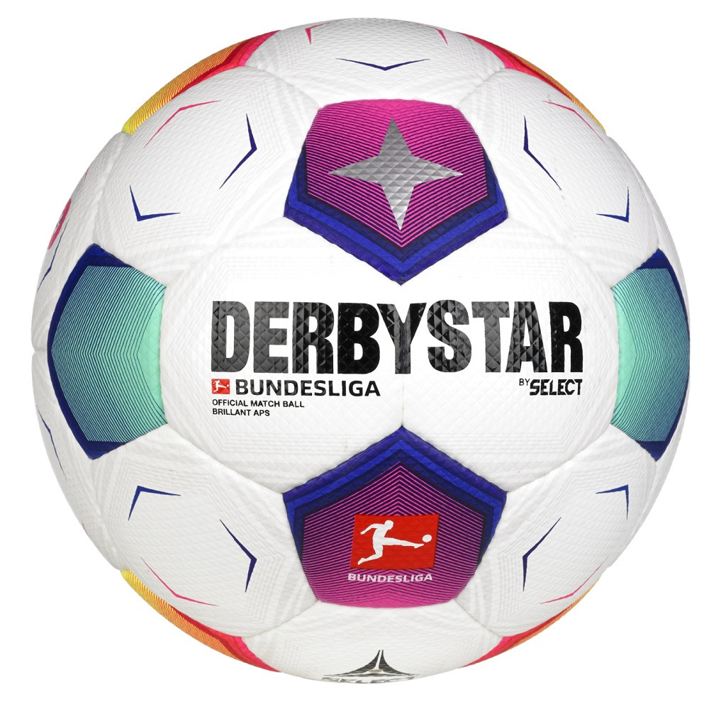 М'яч футбольний SELECT DERBYSTAR Bundesliga Brillant APS v23 391598-634