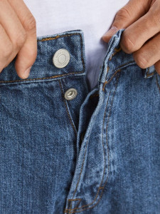 Джинси JJIFRANK JJLEEN NA 412 12195430-Blue Denim Jack&Jones 34/32 Синій 12195430-BLUE DENIM