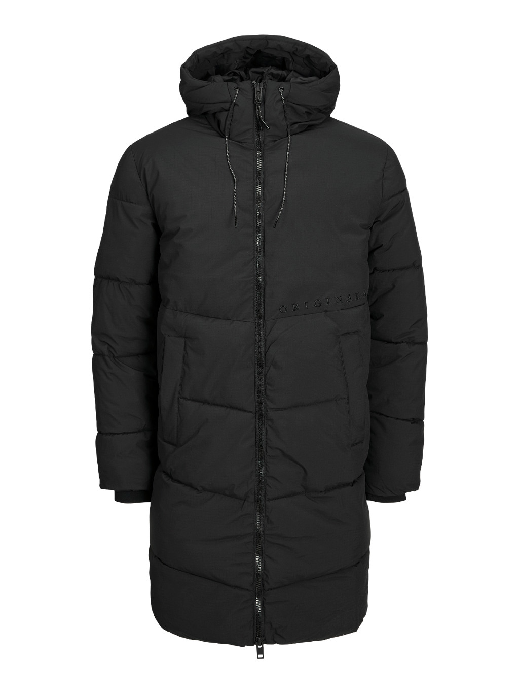 Куртка JORCOPENHAGEN LONG PUFFER LN 12215283-Black Jack&Jones L Чорний 12215283-Black