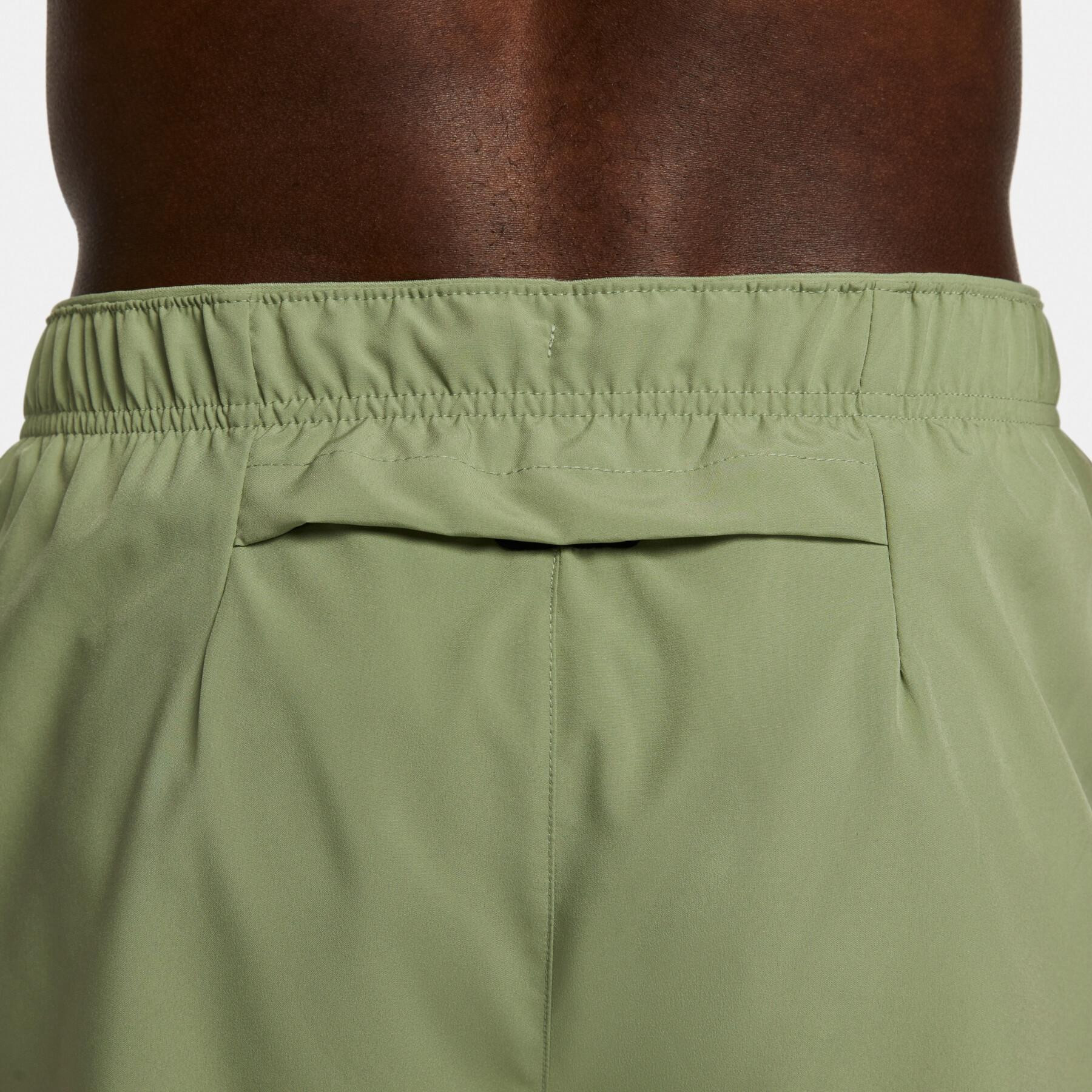 Шорти чоловічі Nike Dri-Fit Division Challenger 5 Brief-Lined Running Green DX0837-386