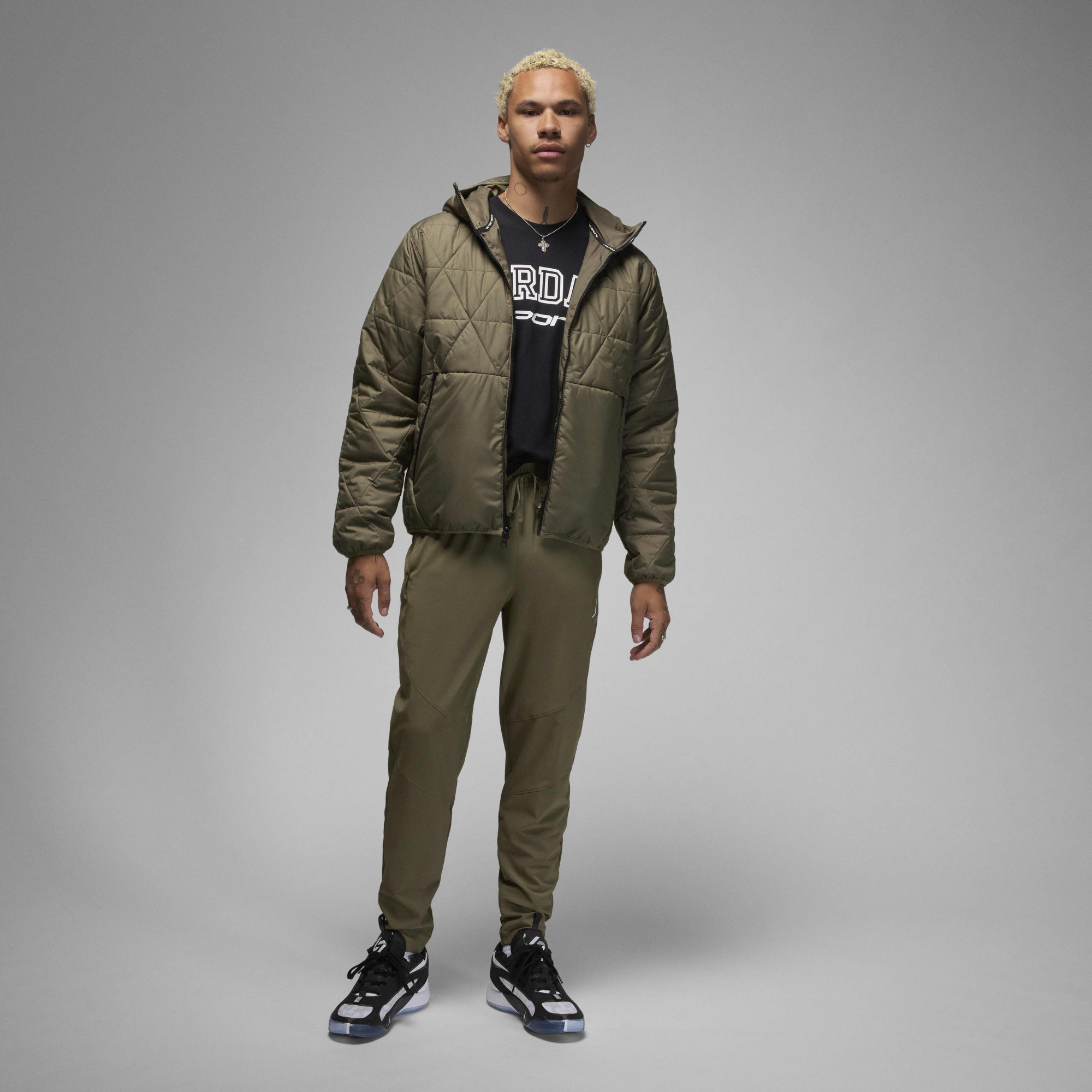 Куртка чоловіча Air Jordan Therma-Fit Sport Olive FZ3162-222