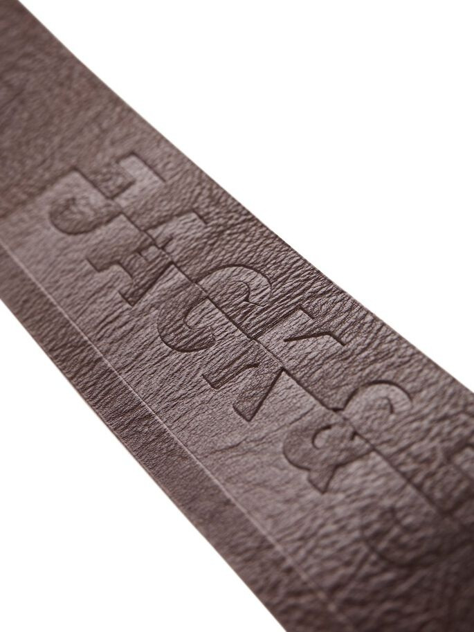 Ремінь JACHARRY BELT NOOS 12120697-Black Coffee Jack&Jones 105 Темно-коричневий 12120697-BLACK COFFEE
