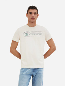 Футболка 1035611-18592 Tom Tailor L Білий 1035611-18592