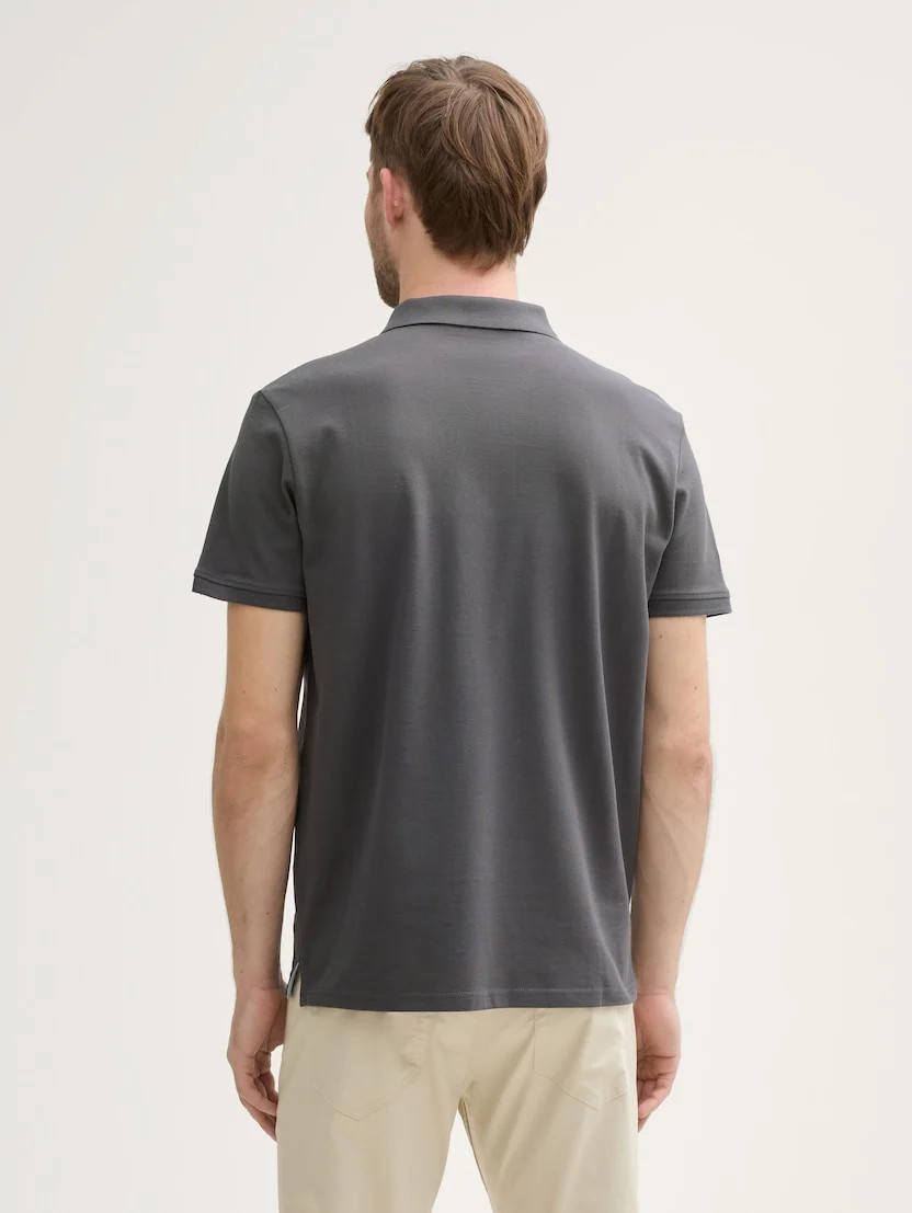 Футболка поло Polo Shirt 1027713-10307 Tom Tailor L Темно-сірий 1027713-10307