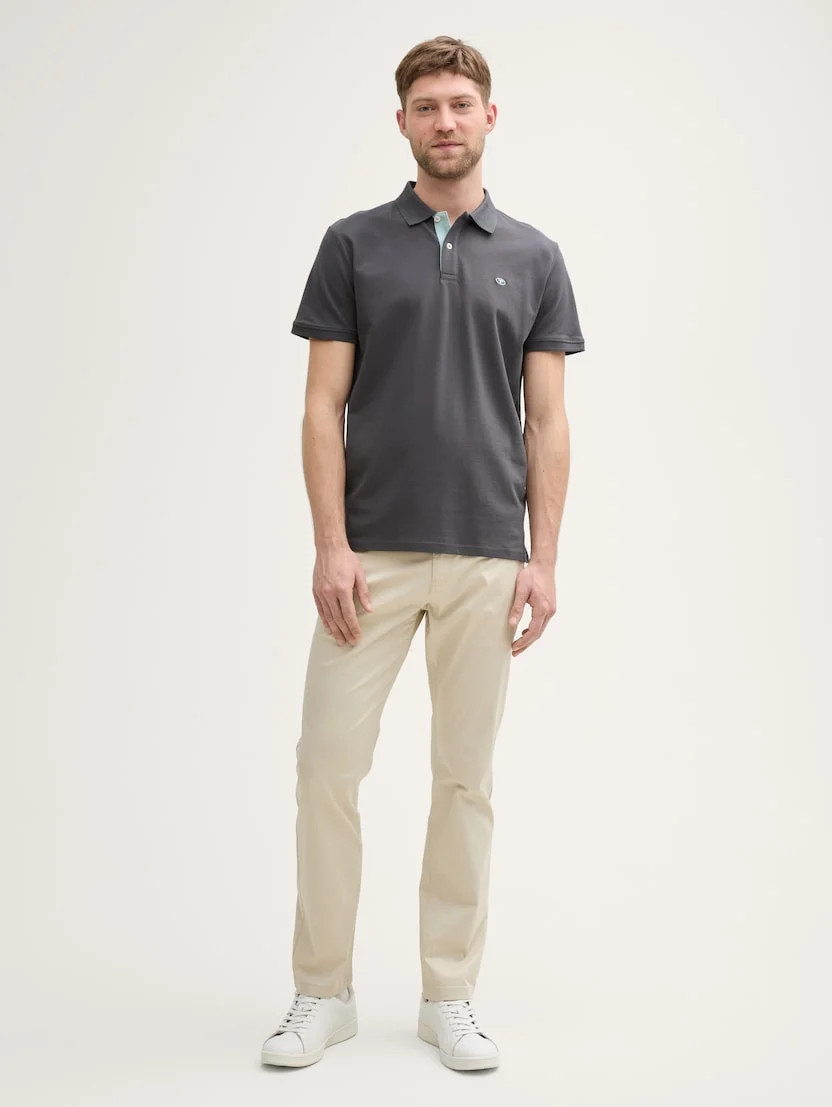 Футболка поло Polo Shirt 1027713-10307 Tom Tailor L Темно-сірий 1027713-10307