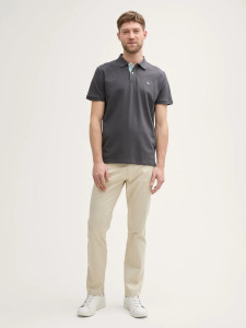 Футболка поло Polo Shirt 1027713-10307 Tom Tailor L Темно-сірий 1027713-10307