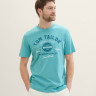Футболка LOGO TEE MEN'S T-SHIRT 1037735ХХ35272 Tom Tailor L Блакитний 1037735ХХ35272
