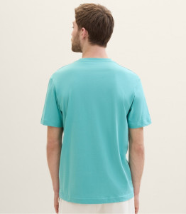 Футболка LOGO TEE MEN'S T-SHIRT 1037735ХХ35272 Tom Tailor L Блакитний 1037735ХХ35272