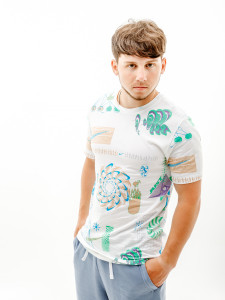 Футболка Nike M NSW TEE FESTIVAL AOP FB9780-100