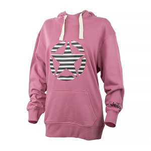 Худі JEEP HOODED OVERSIZE SWEATSHIRT STAR Striped Print O102608-P490