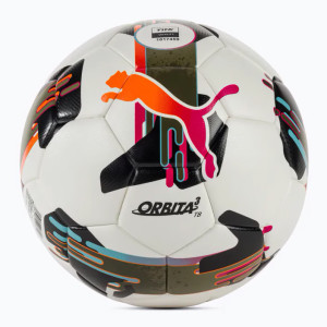 М'яч футбольний Puma Orbita 3 TB (FIFA Quality) білий, чорний, болотний Уні 5 084324-01
