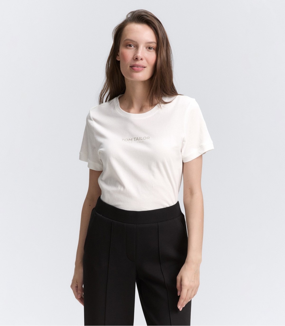 Футболка T-Shirt 1047736-10315 Tom Tailor M Білий 1047736-10315