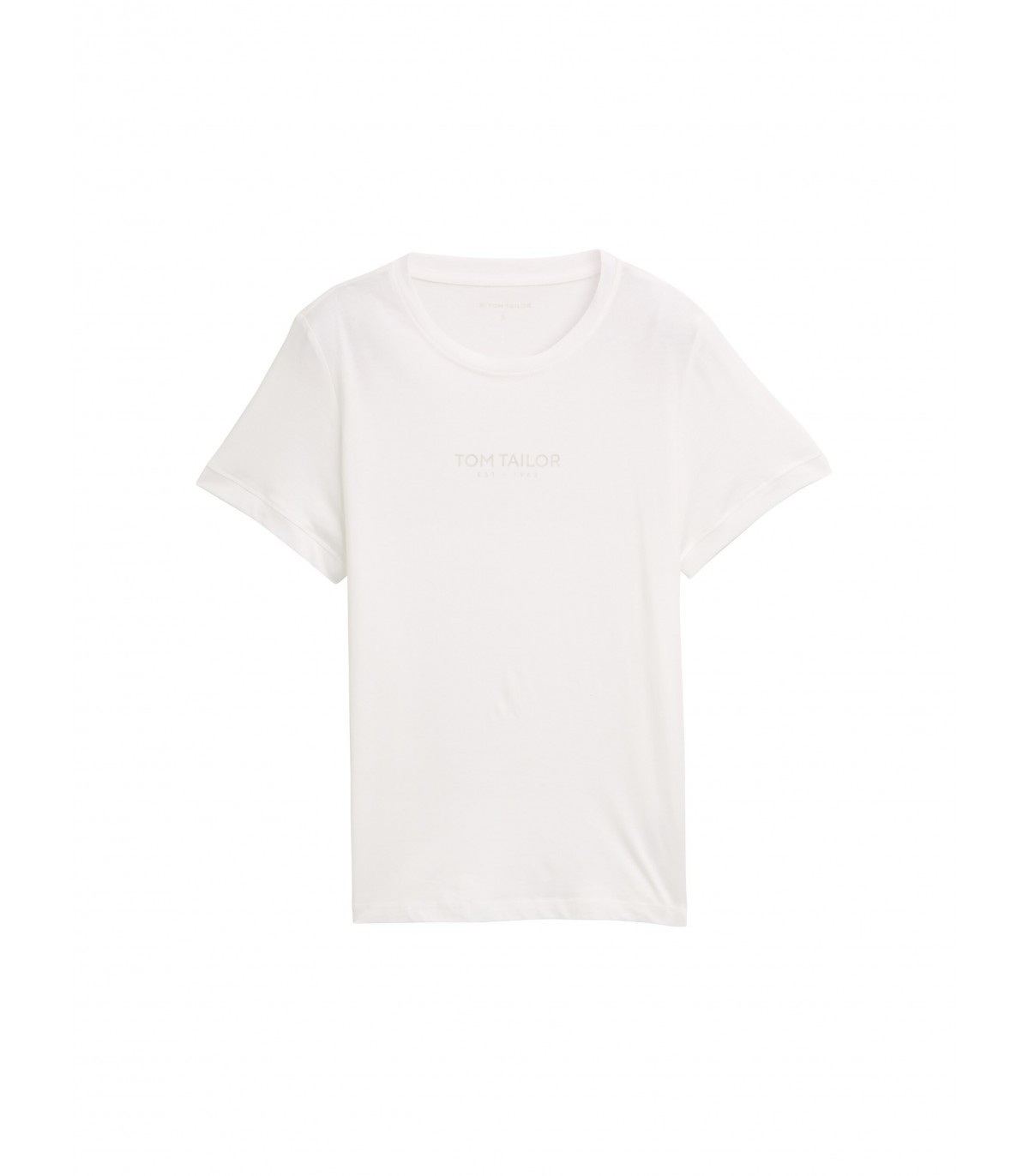 Футболка T-Shirt 1047736-10315 Tom Tailor M Білий 1047736-10315