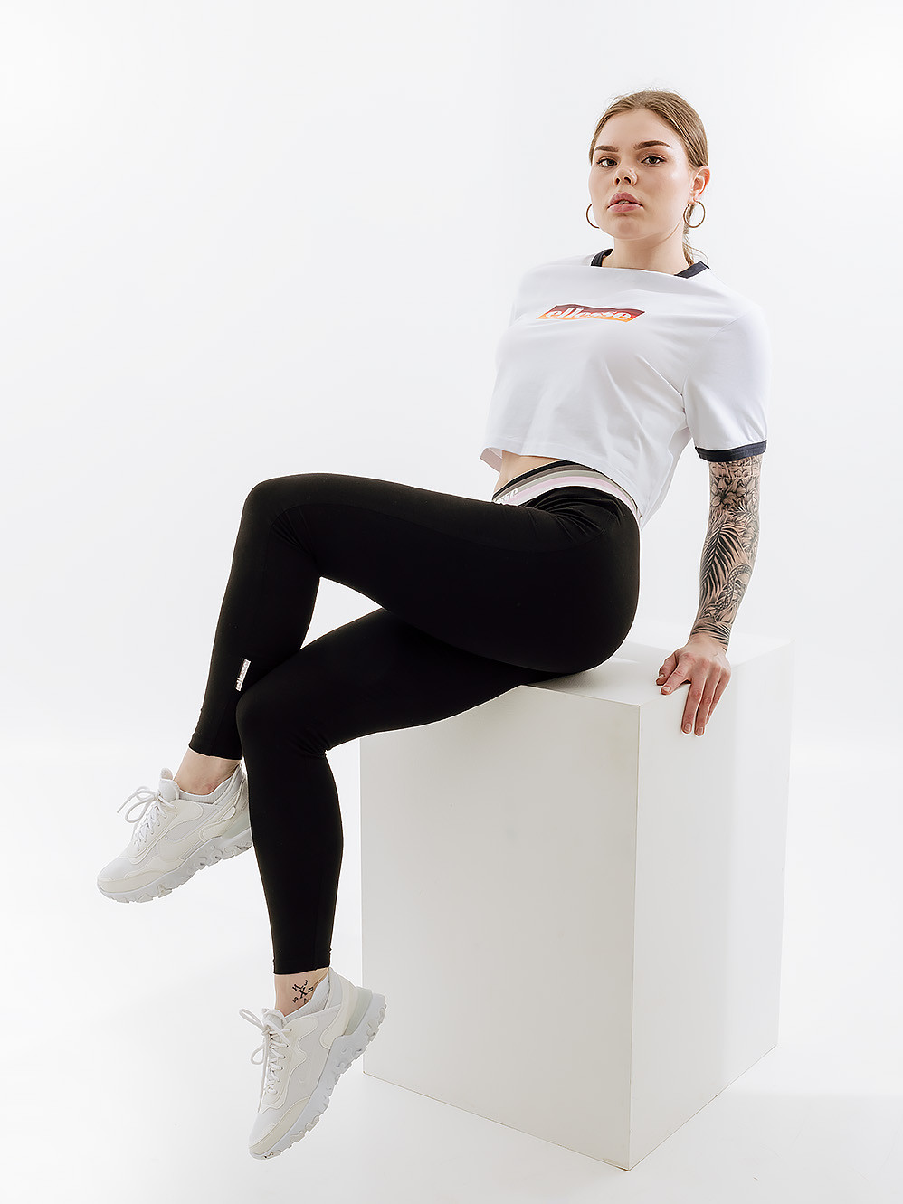 Футболка Ellesse Flide Crop SGI11072-WHITE