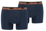 Труси-боксери Head BASIC BOXER 2P темно-синій, помаранчевий Чол L 701202741-010