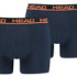 Труси-боксери Head BASIC BOXER 2P темно-синій, помаранчевий Чол L 701202741-010